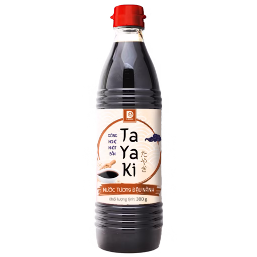 Nước tương đậu nành lên men TaYaKi 380G