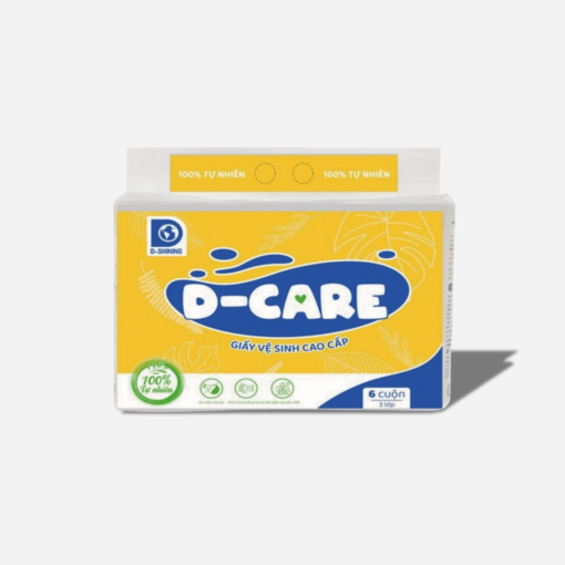 Giấy vệ sinh cao cấp D-Care 06 cuộn