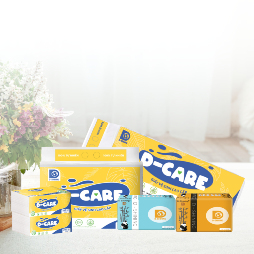 Giấy vệ sinh cao cấp D-Care 12 cuộn - Hình ảnh 2
