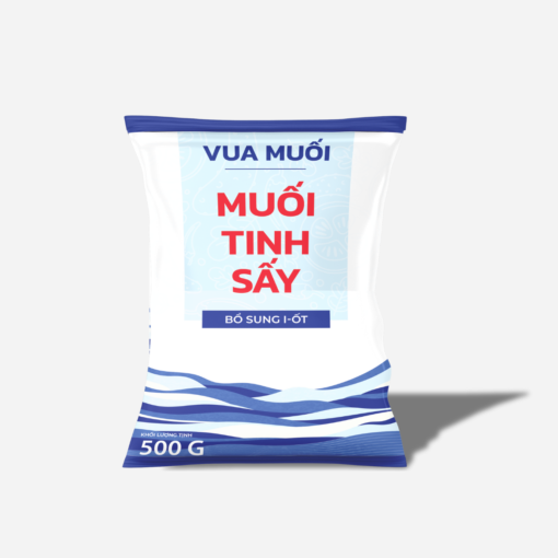 Muối tinh sấy Vua Muối 500G