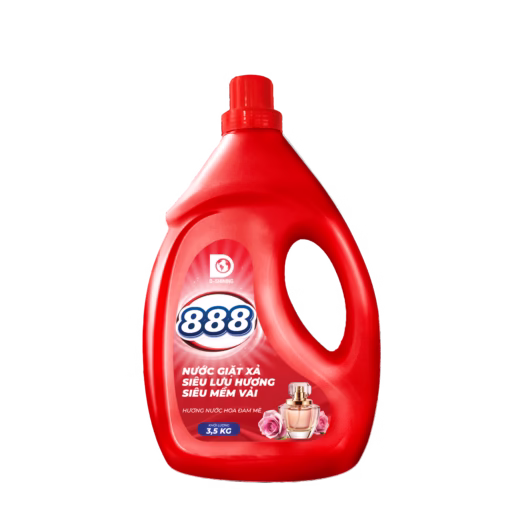 Nước Giặt Xả 888 Hương Nước Hoa Đam Mê