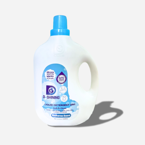 Nước giặt đậm đặc cao cấp D-SHINING Hương Cá Ngựa