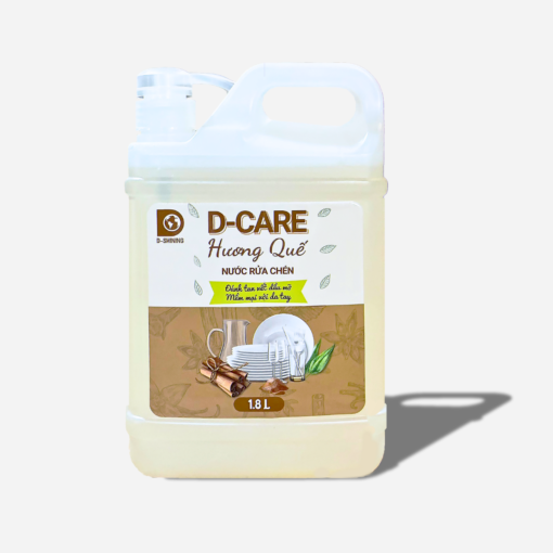 Nước rửa chén D-Care Hương Quế 1L8