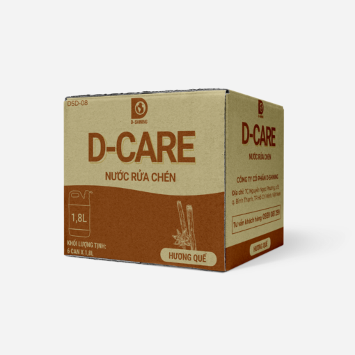 Nước rửa chén D-Care Hương Quế 1L8 - Hình ảnh 2