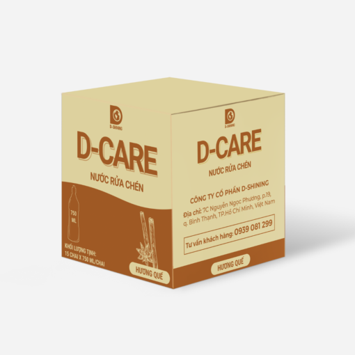 Nước rửa chén D-Care Hương Quế 750ml - Hình ảnh 2