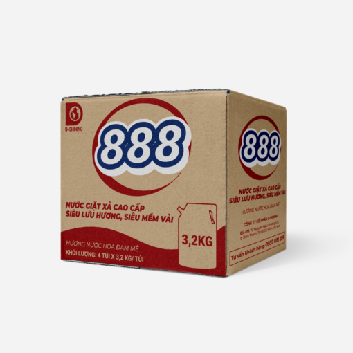 Nước Giặt Xả 888 Hương Nước Hoa Đam Mê Túi - Hình ảnh 2