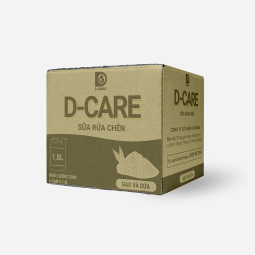 Sữa rửa chén D-Care Gạo và Dứa 1L8 - Hình ảnh 2