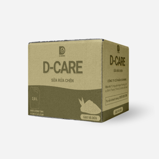 Sữa rửa chén D-Care Gạo và Dứa 3L8 - Hình ảnh 2
