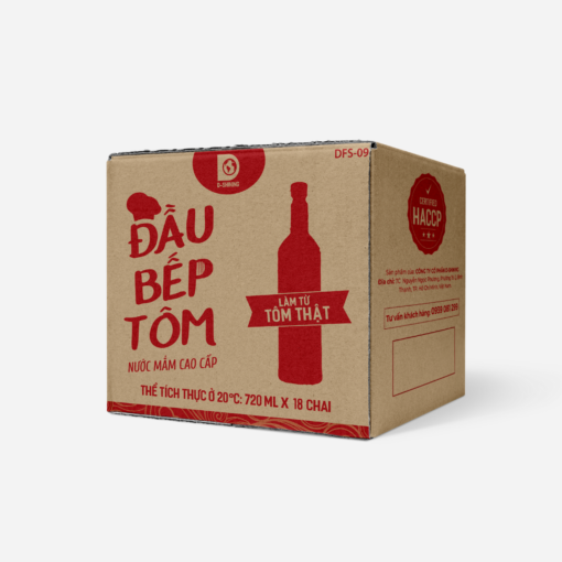 Nước mắm Đầu Bếp Tôm Cao cấp 720ml - Hình ảnh 2