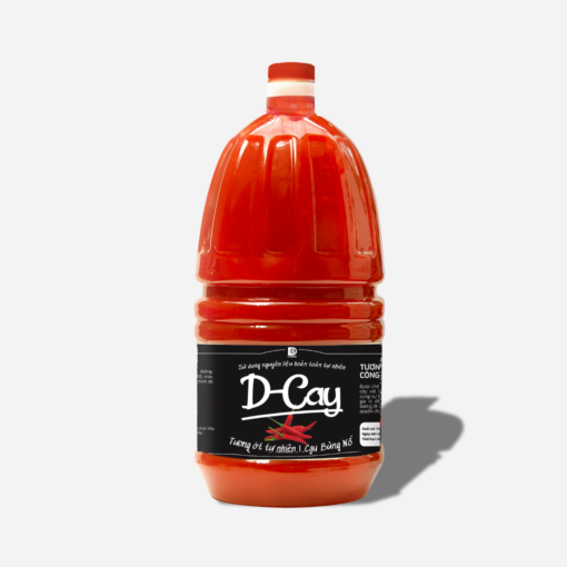 Tương ớt tươi D-Cay Hương vị Cay Bùng nổ 2L